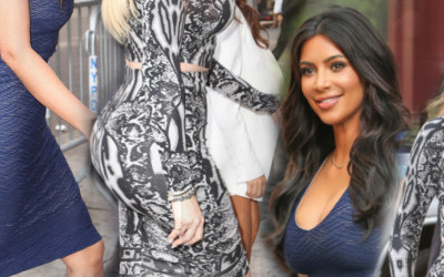 Kim kontra Khloe Kardashian – pojedynek na pupy (FOTO)