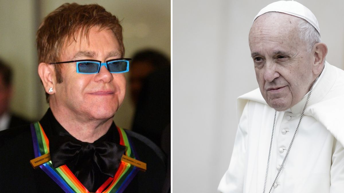 Elton John zaaatakował papieża
