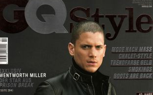 Wentworth Miller w niemieckim GQ Style