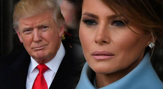 Melania Trump podczas finału Super Bowl wyglądała… jak na pogrzebie?