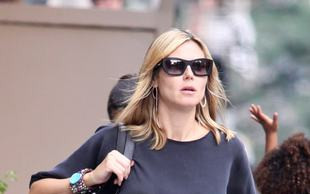 Heidi Klum na spacerze (FOTO)
