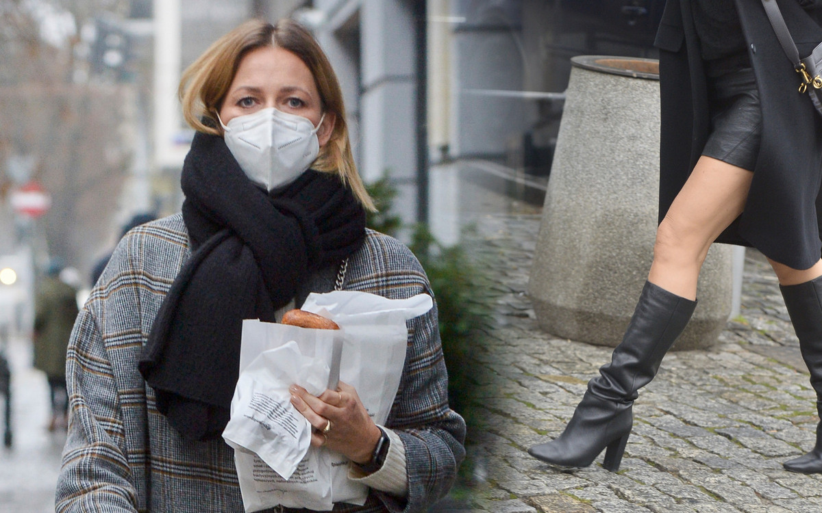 Gwiazdy wychodzą ze studia DD TVN. Jedna z nich wbiła się w kusą mini! (ZDJĘCIA)