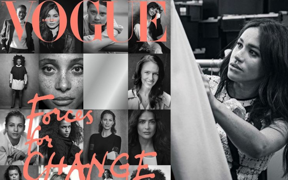 Okładka wrześniowego “Vogue’a” już jest! Gościnna redaktorka – księżna Meghan pracowała nad nią 7 miesięcy