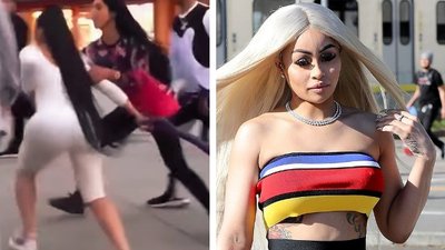 Szok! Blac Chyna pobiła przechodnia! Rob chce odebrać jej dziecko
