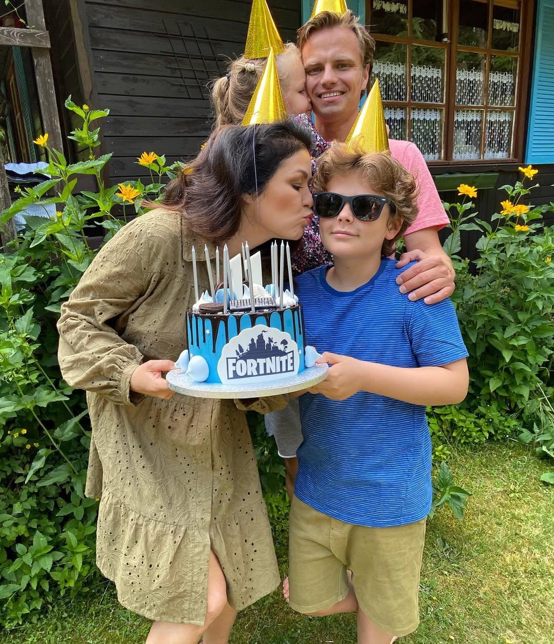 Katarzyna Cichopek z synem, fot. Instagram. 