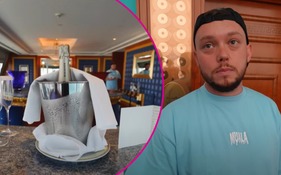 Książulo przetestował najbardziej luksusowy hotel świata za 20 tys. zł! Wnętrza przyprawiają o zawrót głowy (FOTO)