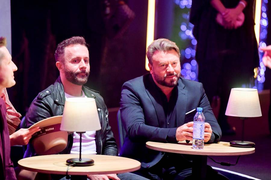 Doda w mini na widowni “TzG”! Pojawili się również Rafał Mroczek z żoną, Michał Milowicz, Przemysław Cypryański…