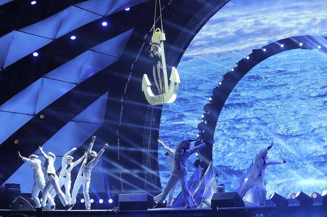 Doda podczas Sylwestra z Polsatem 2014/2015