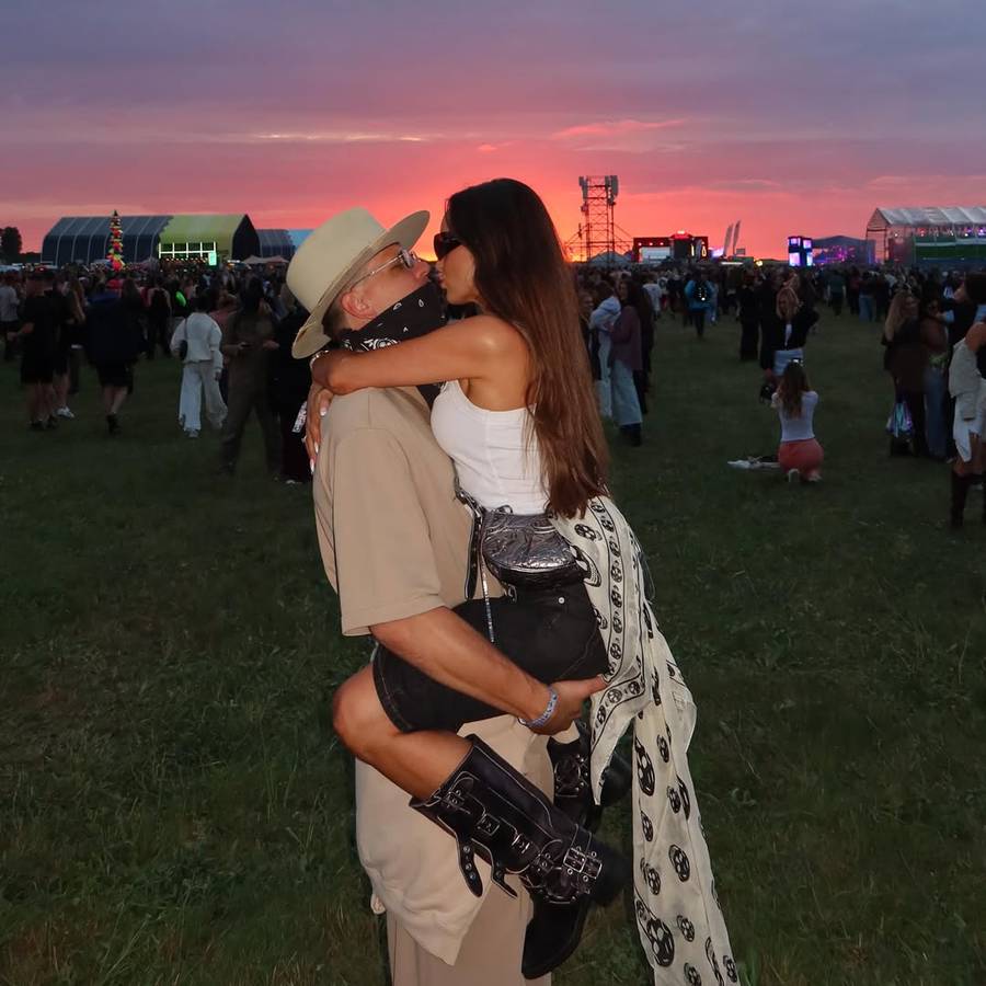 Wojciech Szczęsny i Marina Łuczenko, fot. Instagram