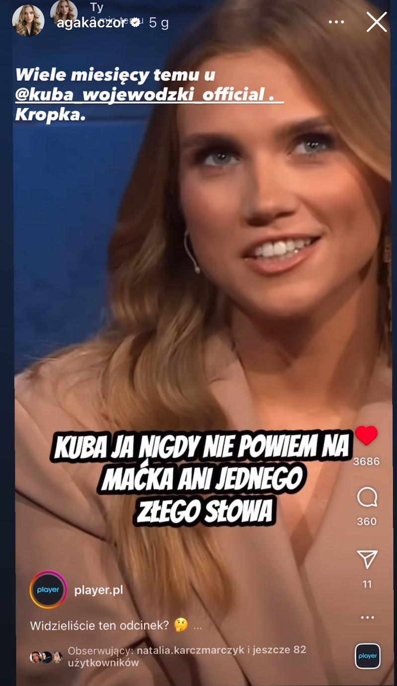 Agnieszka Kaczorowska, fot. Instagram