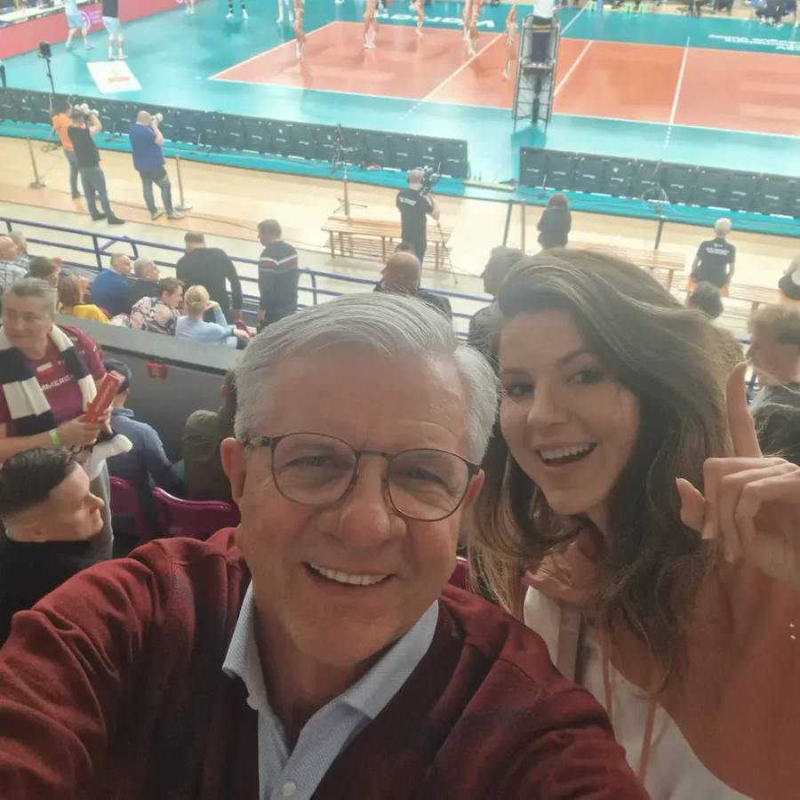 Zygmunt Chajzer i Weronika Chajzer, fot. Instagram