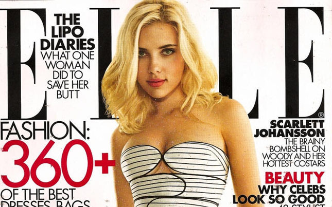 Scarlett Johansson w Elle