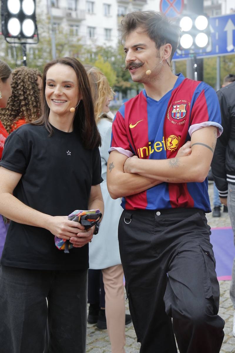 Sportowa sobota w DDTVN! Agnieszka Głowacka z dziećmi, Patryk Borowiak, Izabela Macudzińska-Borowiak (FOTO)