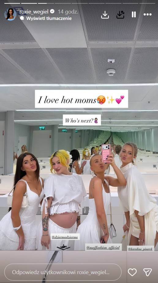 Kulisy 10. rocznicy Mariny i Wojtka Szczęsnych, fot. Instagram