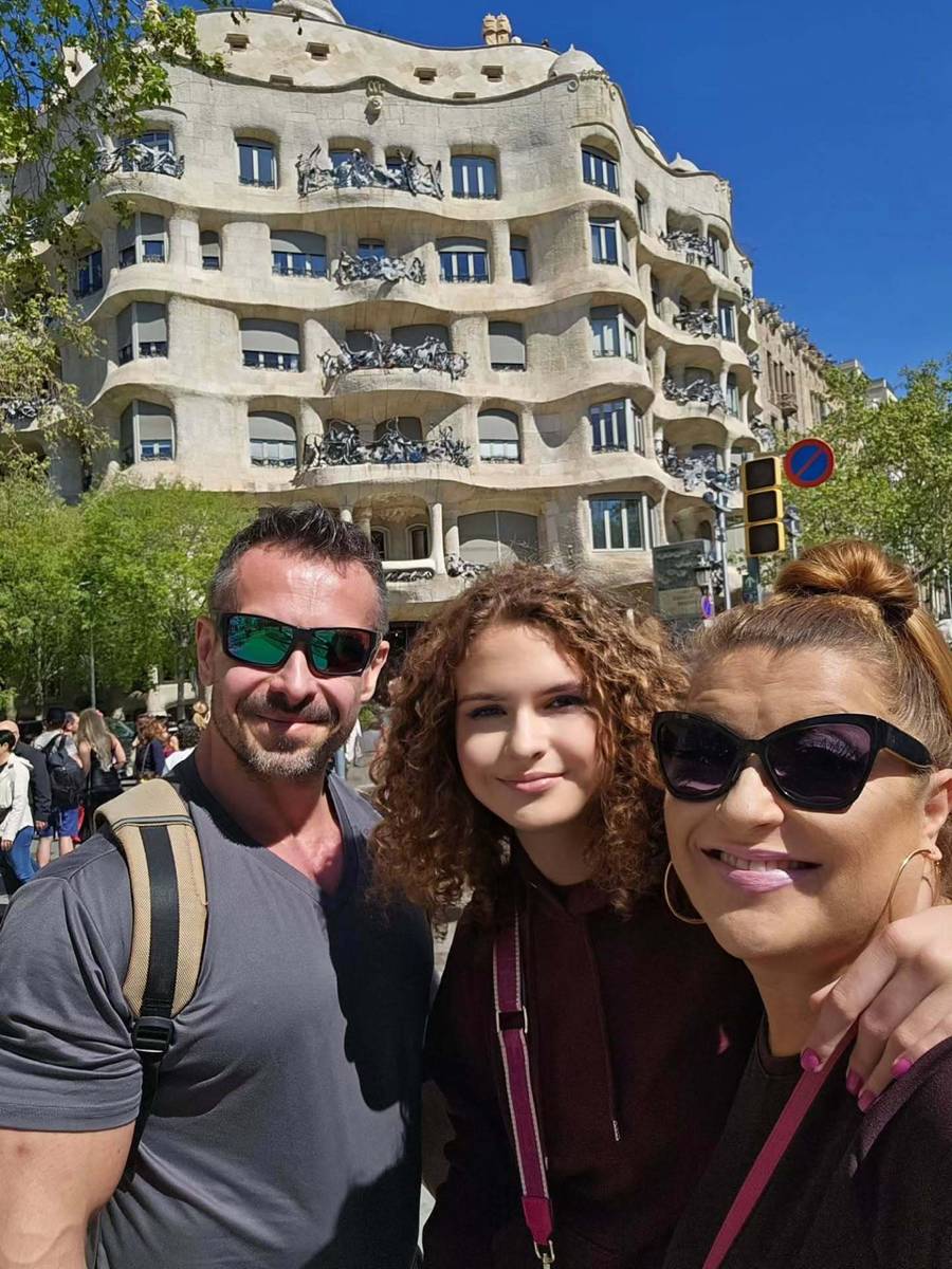 Katarzyna Skrzynecka z rodziną, fot. Instagram