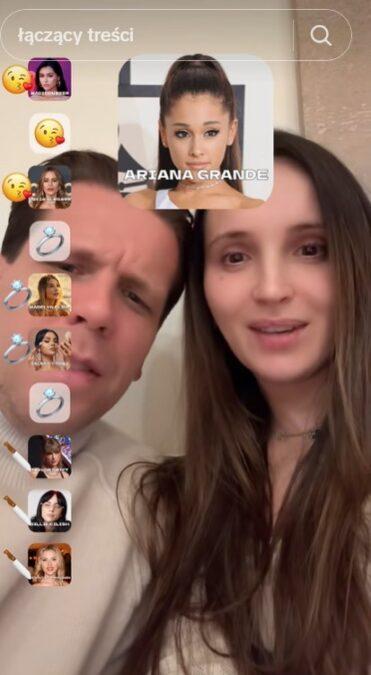 Wojciech i Marina Szczęśni, fot. Tik Tok