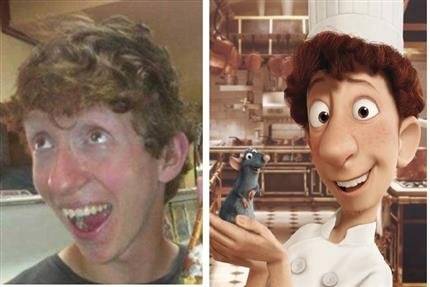 10 osób, które wyglądają DOKŁADNIE jak postacie z bajek