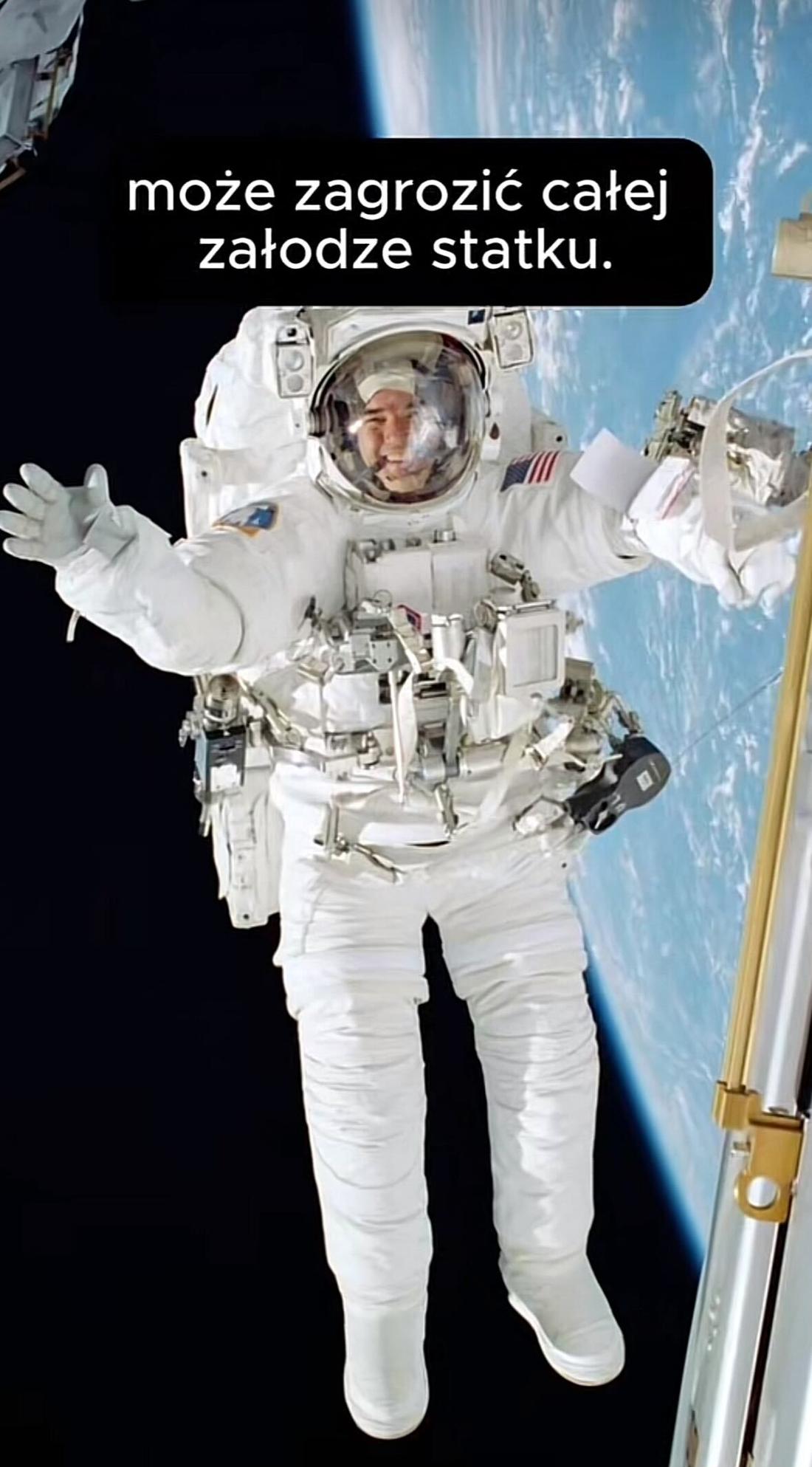 Sławosz Uznański-Wiśniewski, fot. TikTok. 