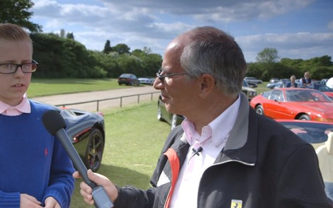 Najmłodszy (12-letni) posiadacz Ferrari (VIDEO)