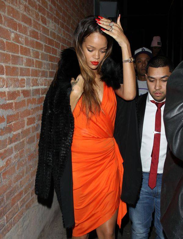 Walentynkowa stylizacja Rihanny