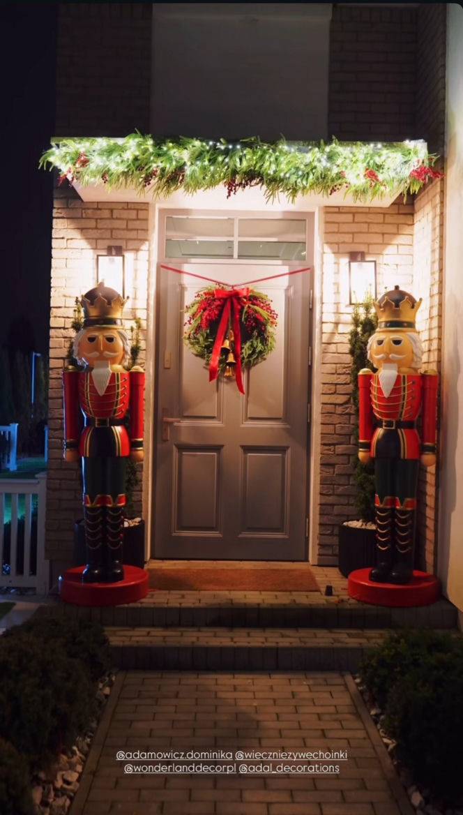 Domy gwiazd na święta/ Instagram/ m_rozenek