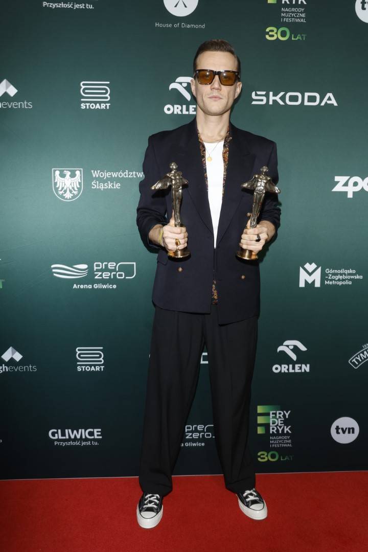 Fryderyki 2024: Doda w KRÓTKICH WŁOSACH, Ralph Kamiński przebrany za psa, Margaret… (FOTO)