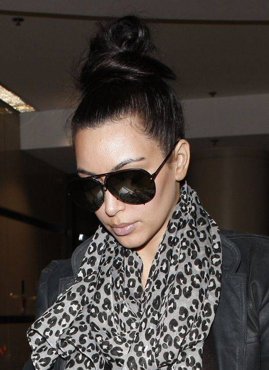 Kim Kardashian myje włosy raz na 5 dni