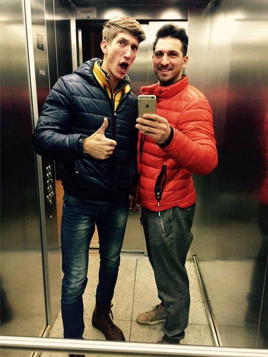 Rafał Maślak pokochał selfie