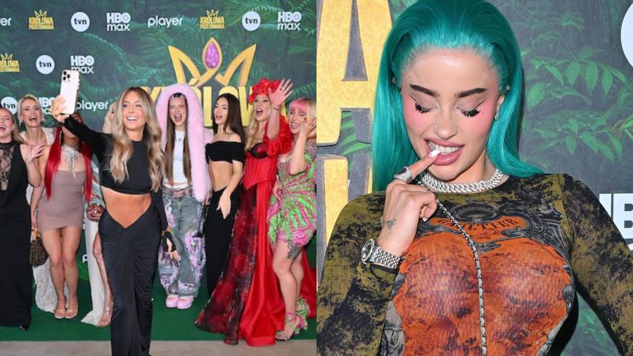 Fagata na premierze "Królowej przetrwania"/ KAPiF