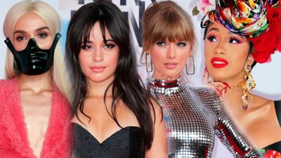 Kreacje gwiazd na gali American Music Awards 2018 (ZDJĘCIA)