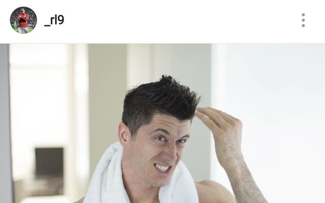 Sexy fryzury Roberta Lewandowskiego