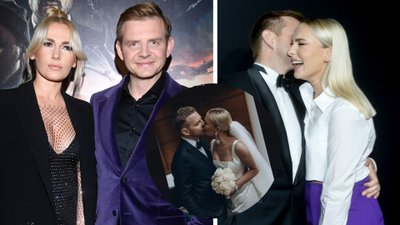 Rafał Zawierucha wziął ślub! Kim jest świeżo upieczona żona aktora? Miała dwie suknie ślubne