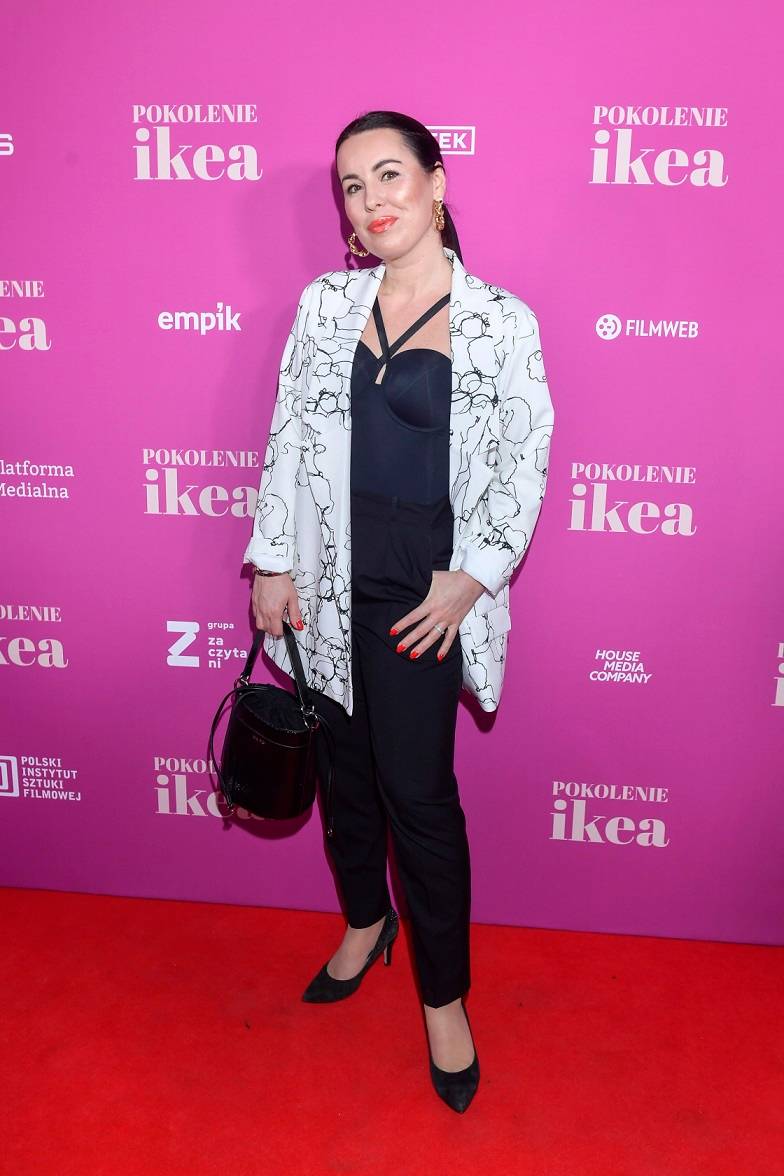 Magdalena Cielecka wpiera Bartosza Gelnera podczas premiery filmu “Pokolenie Ikea”