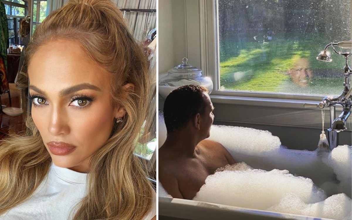 Alex Rodriguez jak Chandler z “PRZYJACIÓŁ”. Kąpiel z pianką i romantyczny widok