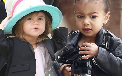 North West i Penelope Disick idą na lekcję baletu DUŻO ZDJĘĆ