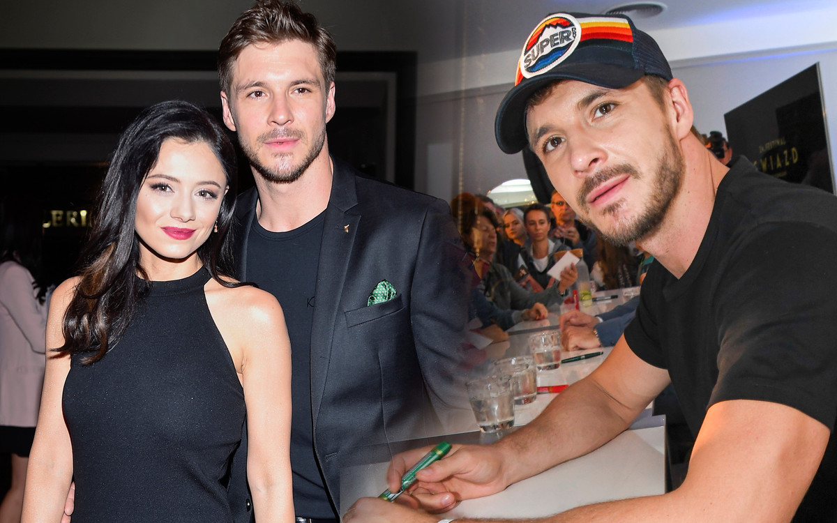 Mikołaj Roznerski ZDENERWOWAŁ się pytaniem o plotki na temat jego i Adriany Kalskiej (VIDEO)