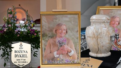 Trwa pogrzeb Bożeny Dykiel. Tłumy żegnają uwielbianą aktorkę