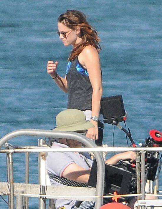 Kristen Stewart na rybach