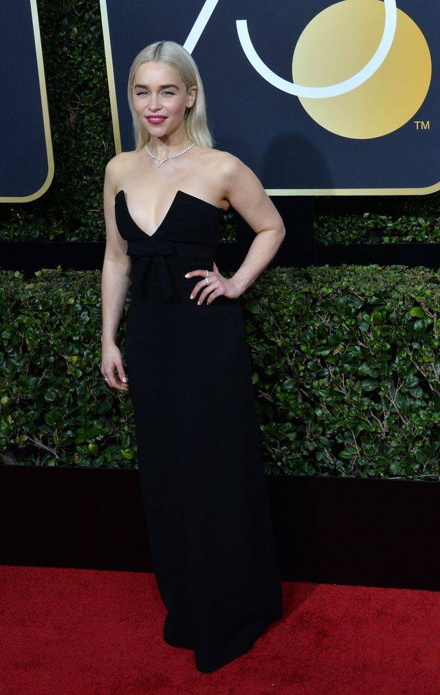 Złote Globy 2018 – gwiazdy w czerni na czerwonym dywanie