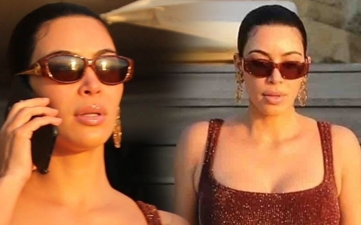 Kim Kardashian w BIKINI na plaży w Malibu. Mamy okazję zobaczyć, jak NAPRAWDĘ wygląda jej figura (ZDJĘCIA)