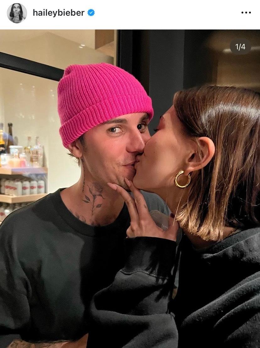 Justin Bieber, Hailey Bieber, fot. Instagram.