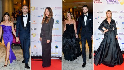 Gala Gwiazdy Dobroczynności. Anna Lewandowska zaskoczyła obecnością, Agnieszka Sienkiewicz z mężem