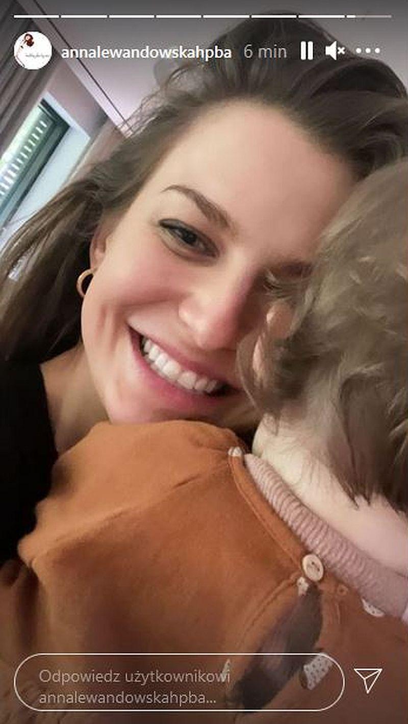 Anna Lewandowska cieszy się z sukcesu męża
