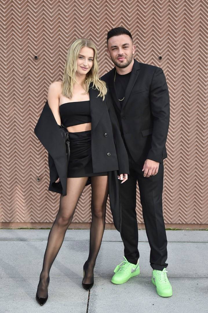 Karolina Pisarek z Rogerem Sallą