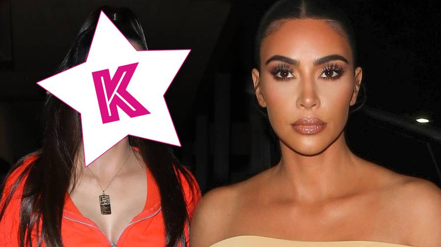 Paparazzi przyłapali Kim Kardashian BEZ MAKIJAŻU! (ZDJĘCIA)