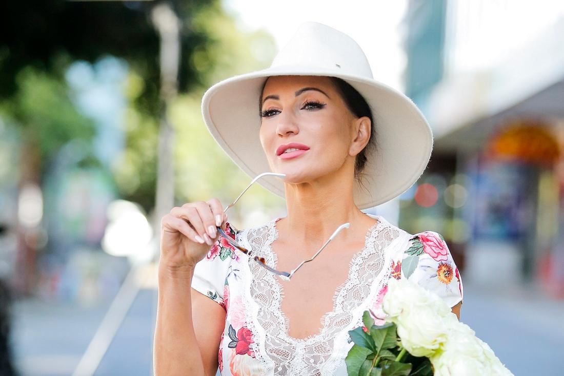 Justyna Steczkowska w eleganckiej stylizacji. 
