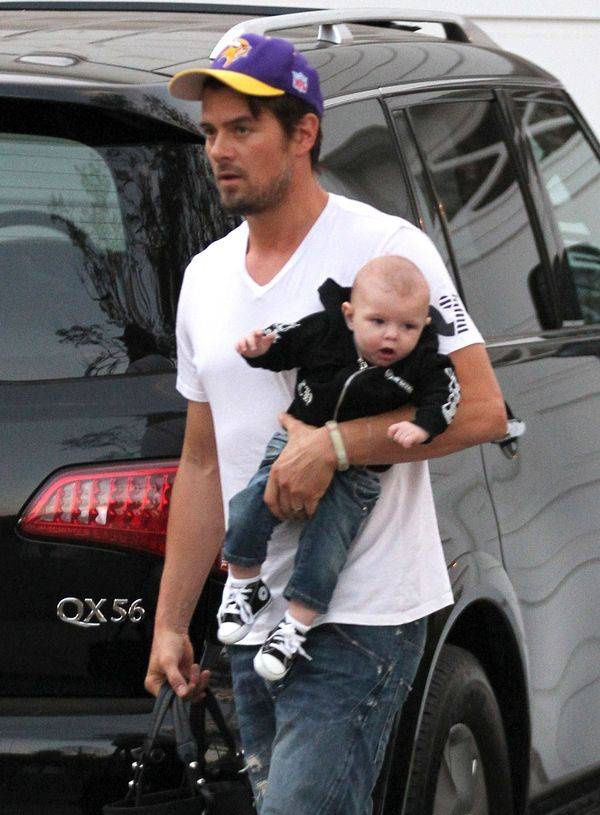 Fergie i Josh Duhamel opiekują się synkiem