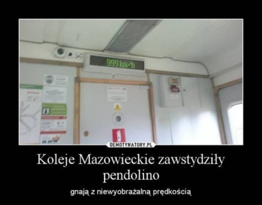 Pendolino w Polsce – internauci śmieją się z wpadek