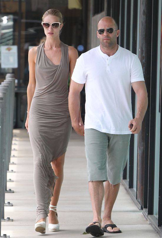 Rosie Huntington-Whiteley i Jason Statham idą na śniadanko