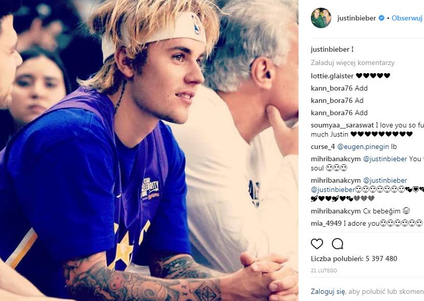 Justin Bieber widziany z BLONDYNKĄ! Świetnie się razem bawią…